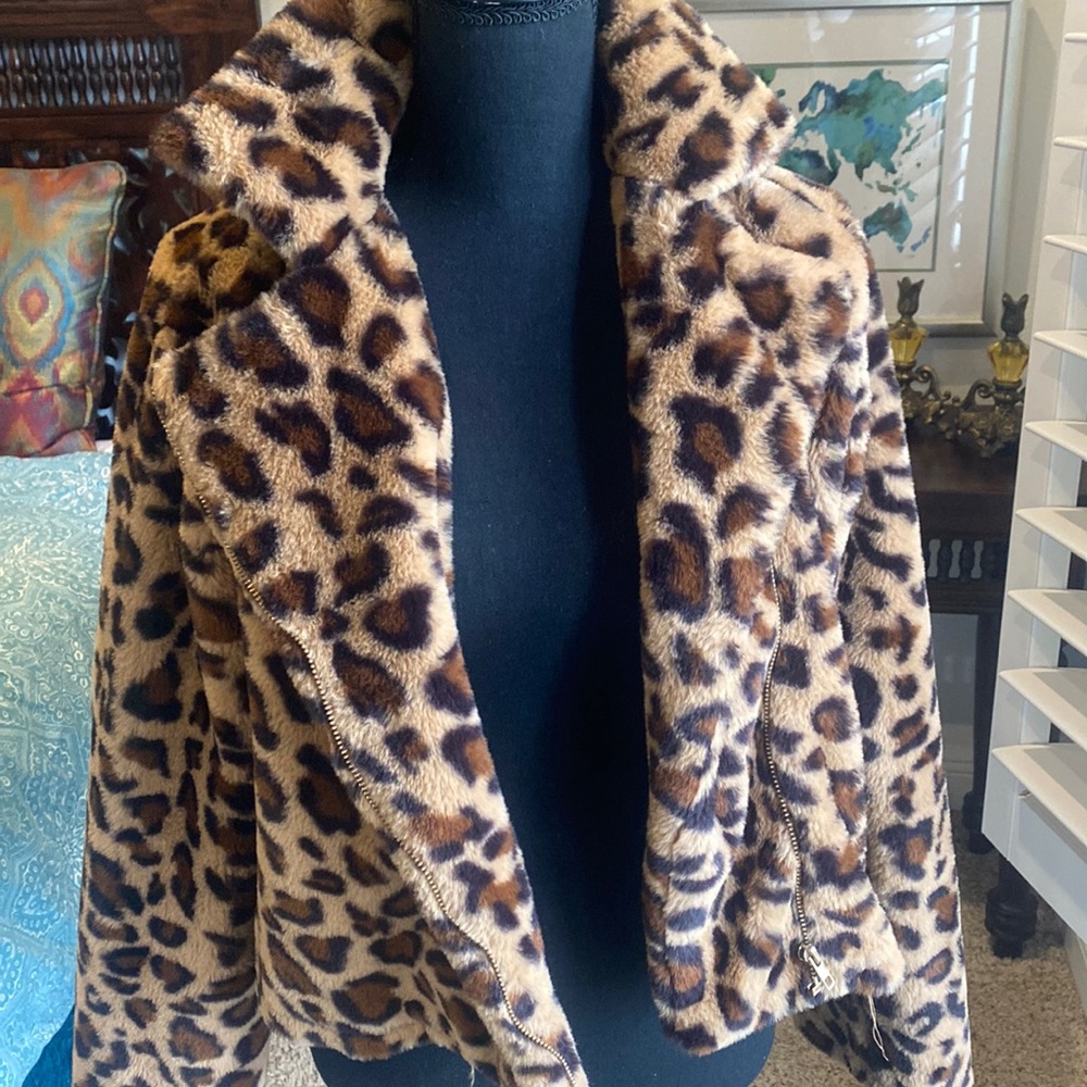 faux fur jacket